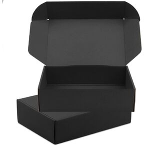 Cardboard Boxes Shipping Boxes,10 Pack Recyclable Colored Corrugated Cardboard Box Small Mailing Storage Gift Boxes for Shipping, Mailing, Gifts Packaging,11.8 x 7.9 x 3.2'' (Green)