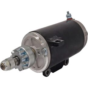 New Starter Compatible With Evinrude Johnson Marine Engine E100 E85 E90 1.6L 85-100 HP 1964-1979 383575 384194 384914 46937 MGL4008 MGL4108 462034 5285 160134 SPL0009 41021059 915035 PH1300086 RS41332