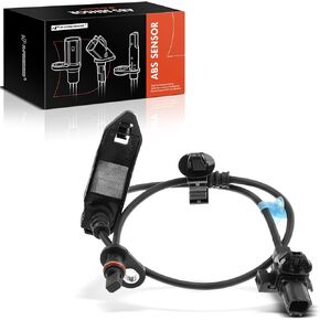 A-Premium ABS Wheel Speed Sensor Compatible with Honda Models - Civic 2006 2007 2008 2009 2010 2011 - Rear Right Passenger Side, Replace# 57470-SNE-A01, 57470SNEA01