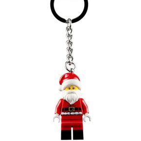 LEGO Santa Claus Keyring - 854201, red