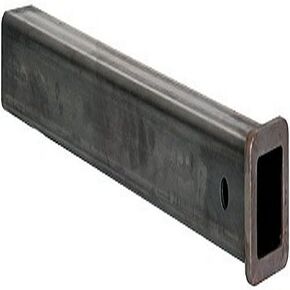Buyers Products RT25848 2 Inch Plain Receiver Tube, 48 Inch Shank , Black