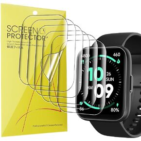 Compatible for OYV Smart Watch Screen Protector, [6 Pack] Full Coverage TPU Clear Film Compatible for Deeprio TGW101 1.83" Smart Watch/OYV TGW101 1.83" Smart Watch (6 Pack)