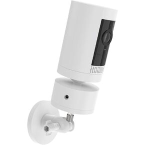 Security Camera Magnetic Mounting Brackets for R ing Indoor/Outdoor Pan-Tilt Mount, Compatible with Stick Up Cam Plug-in, Arlo, Eufy, Google Nest Cam (White)