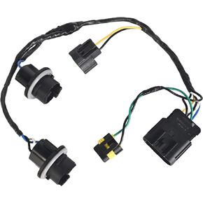 Headlight Wiring Harness Headlight Wire Harness Assembly Compatible with Chevy Silverado 2008-2014 Replace 645-745 15841609 25962806 Front Right or Left Lamp Socket Wire (1 PCS)