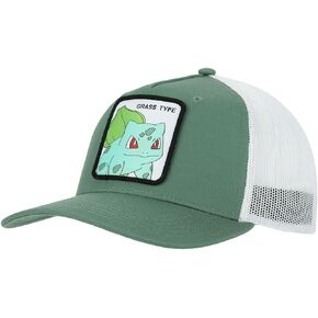 Bioworld Pokemon Bulbasaur Green Trucker Hat