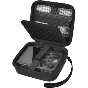 Case Compatible with RG353V/ RG35XX/ RG35XX Plus/ RG353VS Video Handheld Game Console, Emulator Gaming Player Storage Holder Bag for Games Card, Charging Cable and Accessories (Box Only)