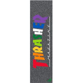 Mob Skateboard Griptape Thrasher Rainbow 9" x 33" Grip Tape Sheet