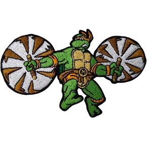 Michelangelo - 1980s Ninja Turtles Iron on Patch