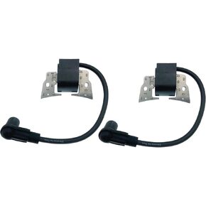 HEPENG Left and Right Ignition Coil compatible with Kawasaki V-Twin Engine FD731V, Replace 21121-2105,21121-2106