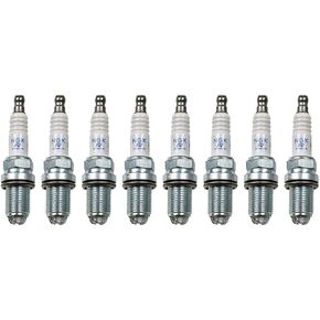 BMW Spark Plugs, Plug Set Laser Platinum NGK OEM 3199 (8pcs)