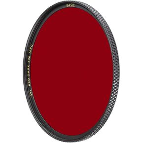 B+W 62mm Basic Black & White (Dark Red) MRC 091M Glass Filter