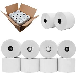 (24 Rolls) 2 5/16 x 356 Thermal Paper Rolls - BPA Free Pay at The Pump Thermal Rolls - Nayelish