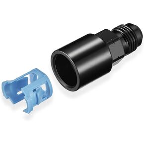 6AN Male to 5/16" SAE Quick-Disconnect Female Push-On EFI Fitting Aluminum Connector Oil Fuel Adapter
