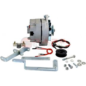 RAREELECTRICAL NEW ALTERNATOR GENERATOR CONVERSION KIT COMPATIBLE WITH FORD 8N SIDE MOUNT SERIAL NUMBERS 263844-UP