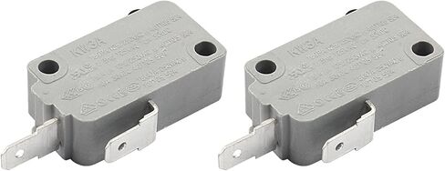 KW3A Microwave Oven Door Switch 16A 125/250V Door Interlock - Reliable and Durable Replacement Part for Microwave Oven（2 Normally Close) in Saudi Arabia