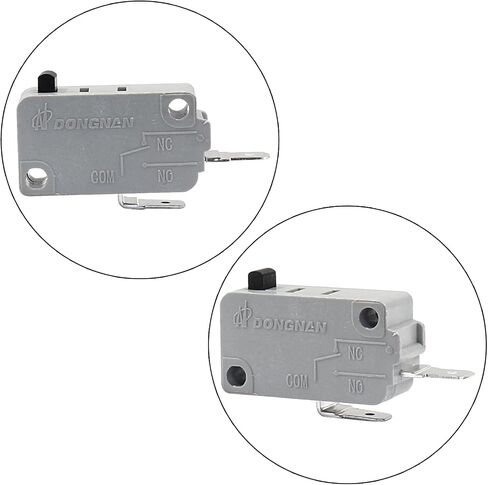 KW3A Microwave Oven Door Switch 16A 125/250V Door Interlock - Reliable and Durable Replacement Part for Microwave Oven（2 Normally Close) in Saudi Arabia