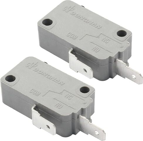 KW3A Microwave Oven Door Switch 16A 125/250V Door Interlock - Reliable and Durable Replacement Part for Microwave Oven（2 Normally Close) in Saudi Arabia