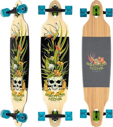 القطاع 9 Longboard كامل من الخيزران Lei Lookout Drop من خلال 9.625 بوصة × 41.125 بوصة in Kuwait