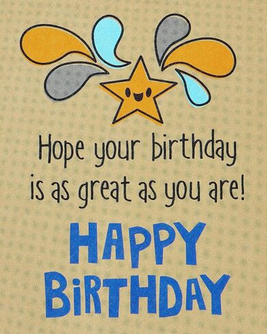 American Greetings Birthday Card for Nephew (Be Your Amazing Self) in Saudi Arabia