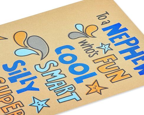 American Greetings Birthday Card for Nephew (Be Your Amazing Self) in Saudi Arabia