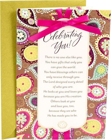 Hallmark Mahogany Religious Birthday Card for Her (Celebrating You) in Saudi Arabia