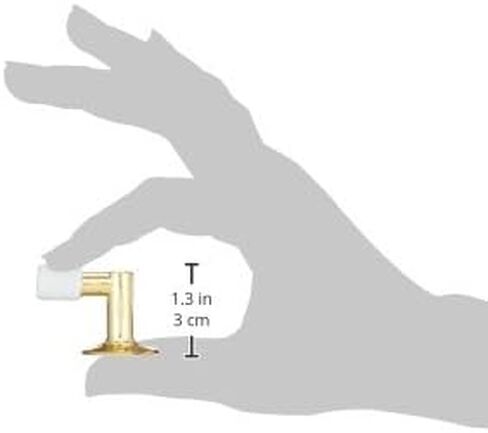 National Hardware N154-500 V233 Floor Door Stop in Brass in Saudi Arabia