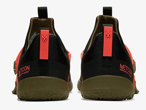 حذاء التدريب الرياضي Metcon للرجال من Nike (12، أسود/أسود/زيتوني/برتقالي) in Saudi Arabia