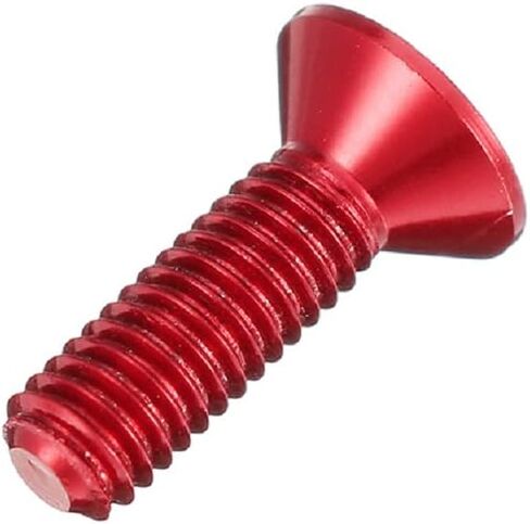 20pcs M3 Flat Screws 7075 Aluminum Alloy Allen Screws Hex Socket Flat Head Cap Screws (Purple, 10mm) in Saudi Arabia