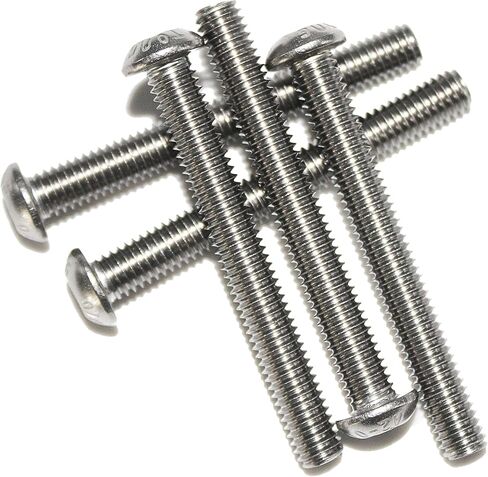 Fullerkreg Button Head Hex Drive Screw Passivated 18-8 Stainless Steel, M10 x 1.50 mm Thread, 20mm Long,Packs of 10 in Saudi Arabia