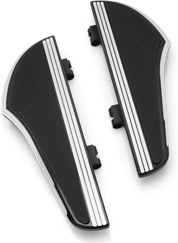 Defiance floorboards for Harley Touring street glide FLHX FLT FLHR FLHXS FLHTCUTG chromed rear footboards and Heel Toe Shift Levers (Chromed) in Saudi Arabia