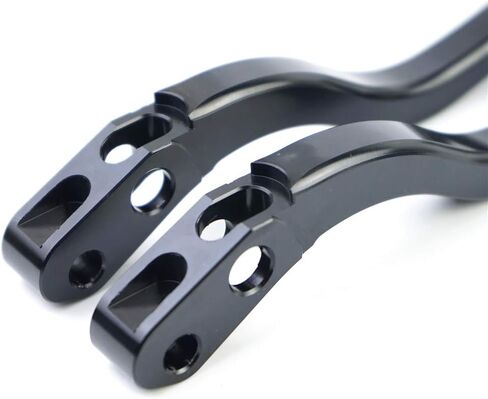 Universal CNC Motorcycle Radial Brake Clutch Lever Parts Hydraulic Pump 16x18 19x18 Billet Master Cylinder Handle Lever for Adelin PX1 Frando 7nb Left or Right Replacement - Black in Saudi Arabia
