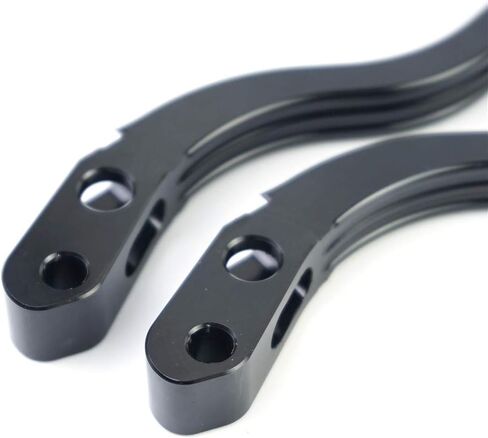 Universal CNC Motorcycle Radial Brake Clutch Lever Parts Hydraulic Pump 16x18 19x18 Billet Master Cylinder Handle Lever for Adelin PX1 Frando 7nb Left or Right Replacement - Black in Saudi Arabia