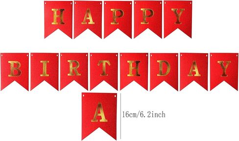 لافتة زينة لحفلات أعياد الميلاد السعيدة، لافتة زينة لحفلات أعياد الميلاد الحمراء، لوازم الحفلات المميزة in Kuwait