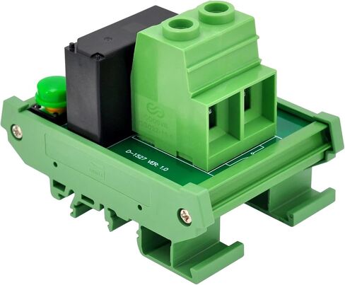 وحدة مرحل الإغلاق DC12V SPST 90Amp 277VAC/60VDC، حامل السكك الحديدية DIN، OONO D-1527T in Saudi Arabia