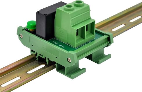 وحدة مرحل الإغلاق DC12V SPST 90Amp 277VAC/60VDC، حامل السكك الحديدية DIN، OONO D-1527T in Saudi Arabia