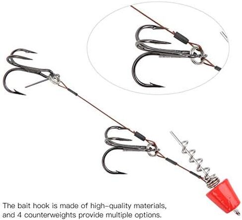 منصات الصيد مع خطافات صيد سمك ثلاثية المفتاح ستينغر بايك تلاعب إغراء هوك لخيارات متعددة صيد السمك in Kuwait