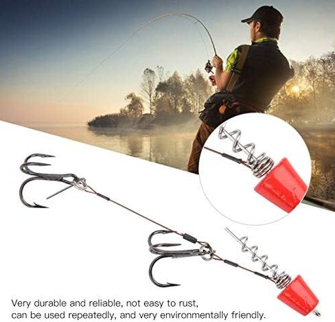 منصات الصيد مع خطافات صيد سمك ثلاثية المفتاح ستينغر بايك تلاعب إغراء هوك لخيارات متعددة صيد السمك in Kuwait