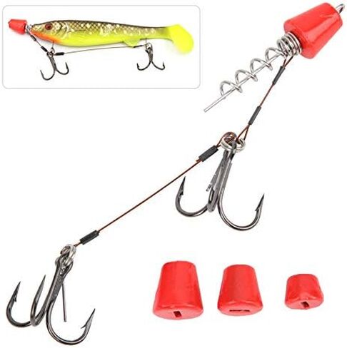 منصات الصيد مع خطافات صيد سمك ثلاثية المفتاح ستينغر بايك تلاعب إغراء هوك لخيارات متعددة صيد السمك in Kuwait