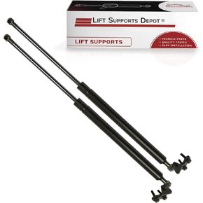 Lift Supports Depot Qty (2) Compatible With Nissan 350Z 2003 To 2008 Rear Hatch Lift Supports With Spoiler (Bracket & Ball Stud Included) Shocks Struts
