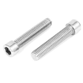 5 Pcs M12-1.75x60mm Stainless Steel Hex Socket Head Cap Screws Bolts Inner Hex Socket Bolt DIN 912