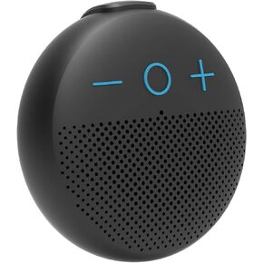 IPX6 Waterproof Portable Speakers with HD Sound Subwoofer, Built in Mic, Outdoor Compact Wireless Shower Travel Speaker for Sports, Pool, Beach, Hiking and Camping, Black