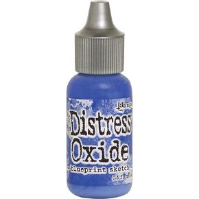 Ranger Tim Holtz Reinker Blueprint Sketch Distress Oxides, Blue