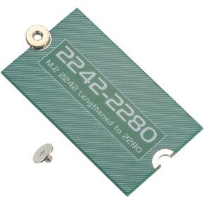 MECCANIXITY M2+ M.2 NGFF/NVME Length Extend Adapter 2242-2280 Only SSD Extension Bracket Card Plate PCB Board for PC Computer Case
