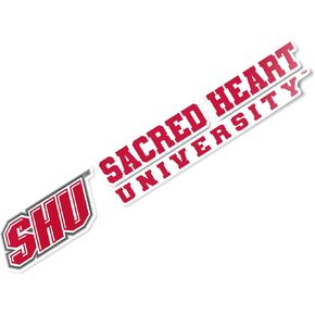 Desert Cactus Sacred Heart University Pioneers SHU Name Logo Vinyl Decal Laptop Water Bottle Car Scrapbook (8 Inch Sticker)