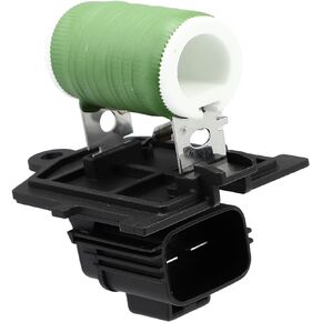 Front Right Engine Cooling Fan Resistor Motor Relay 68054677AA for Dodge Journey 2009-2018 Plastic Black Green