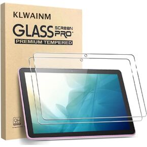 [2 Pack] 10 Plus 2023 Only 10.1 inches Tablet Tempered Glass Screen Protector with 2.5D 9H Anti Scratch Transparent HD Clear Bubble Free Protective Film Glass