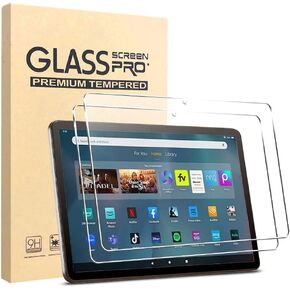 [عبوة من قطعتين] واقي شاشة من الزجاج المقسى للكمبيوتر اللوحي بحد أقصى 11 2023 مع طبقة حماية شفافة خالية من الفقاعات 2.5D 9H مضادة للخدش وشفافة عالية الدقة in Kuwait