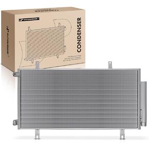 A-Premium Air Conditioning A/C Condenser Compatible with Honda Fit 2015-2020 L4 1.5L Hatchback, Replace# 4441, 80100T5RA01