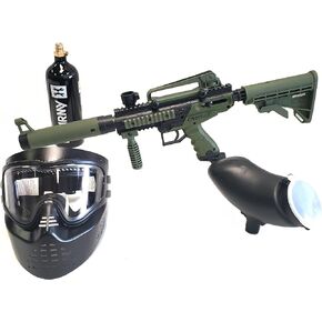 مجموعة مسدسات كرات الطلاء من تيبمان كرونوس .68 مجموعة علامات عيار - زيتوني in Kuwait