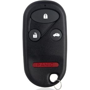 Car Key Fob Replacement Compatible with 1998 1999 2000 2001 2002 Honda Accord/ 1999-2003 Acura TL, Keyless Entry Remote Control, KOBUTAH2T, 72147-S0K-A02, 4 Buttons 1-Pack